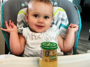 Babies Love Beech Nut Naturals baby food.