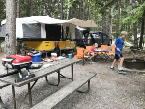 Pop Up Camping in Acadia National Park with Kids