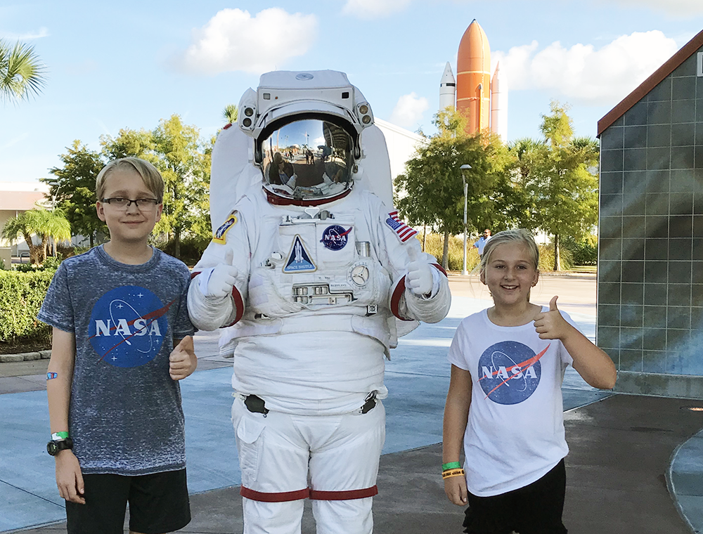 Kennedy Space Center with Kids in Orlando Florida