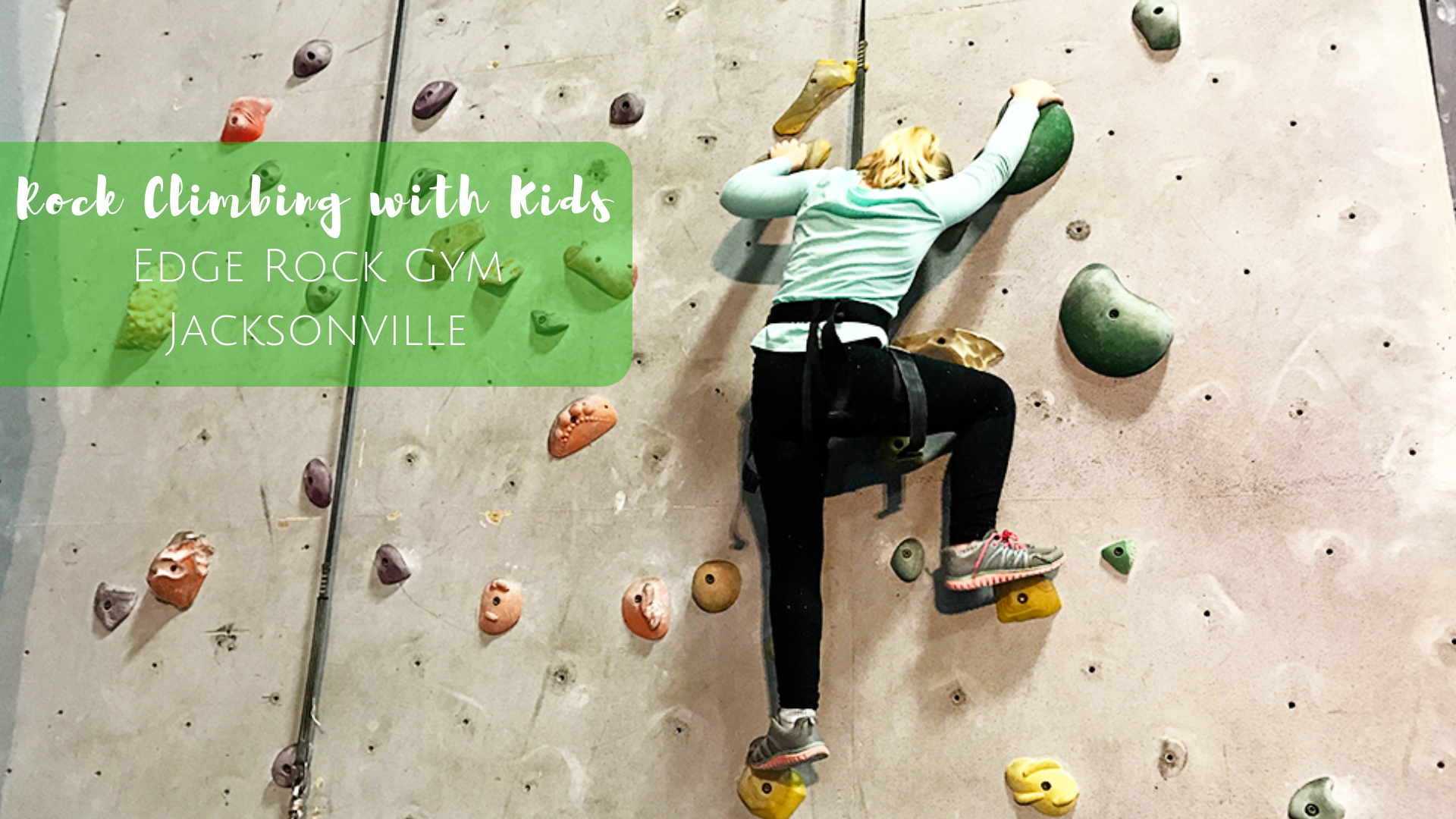 Rock Climbing in Jacksonville:: The Edge Rock Gym