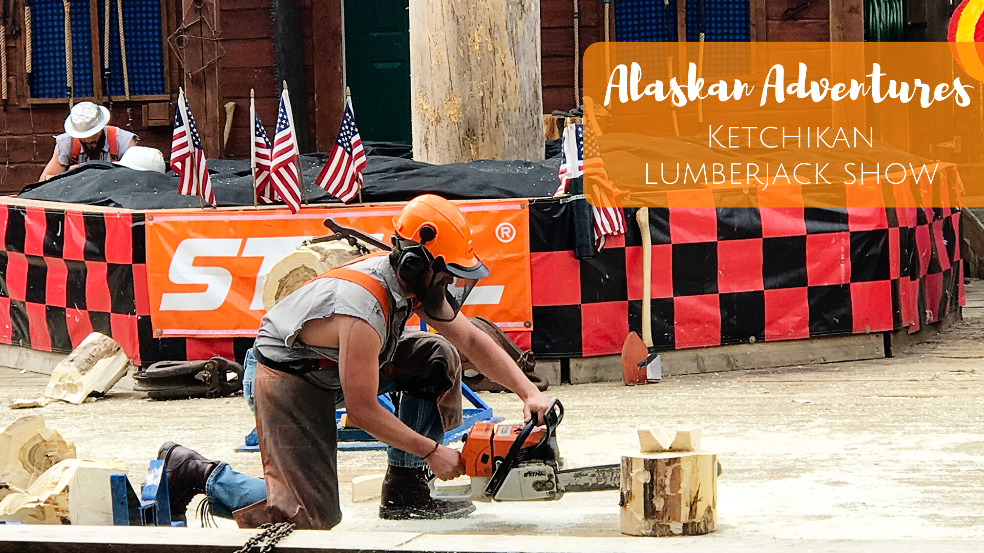 Ketchikan with Kids:: The Great Alaskan Lumberjack Show