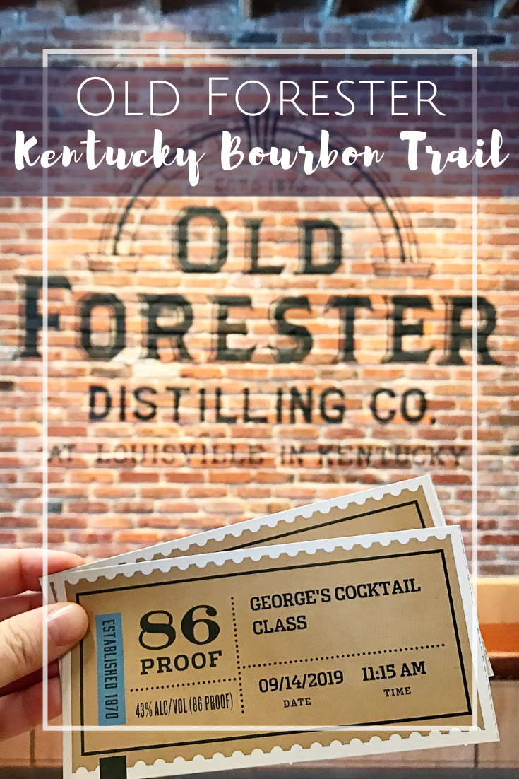 Old Forester Distilling Company in Louisville, Kentucky.