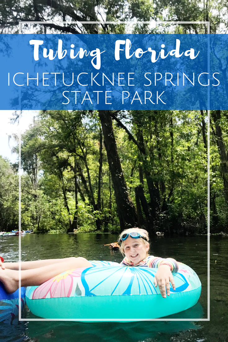 Tubing Ichetucknee Springs State Park in Florida